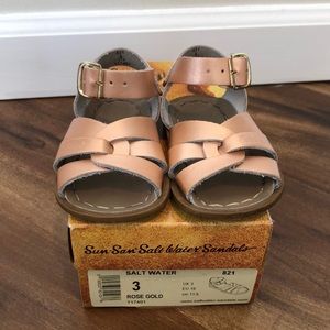 Rose Gold Salt Water Sandals